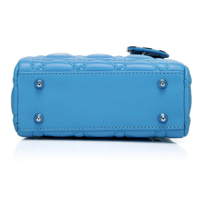 mini lady dior lambskin leather bag 6328 light blue